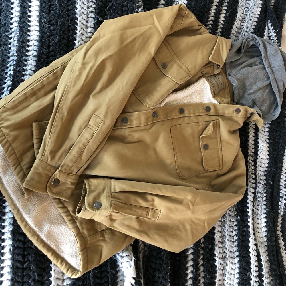 Sherpa lined Jacket